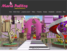Tablet Screenshot of mariapalitos.net